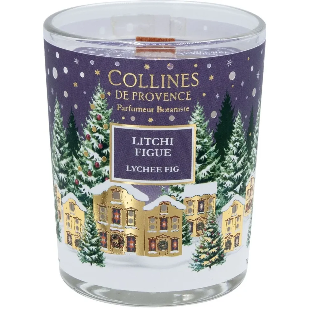 Collines de Provence Noël Litschi-Feige Duftkerze