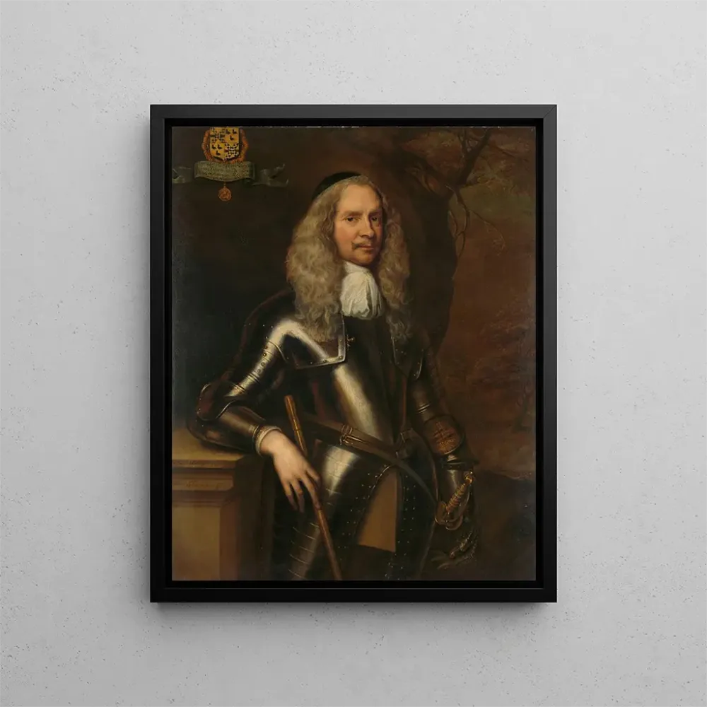 Cornelis van Aerssen 1600-62 Seigneur de Sommelsdijk Oberst der Kavallerie - Adriaen Hanneman | Kunstdruck