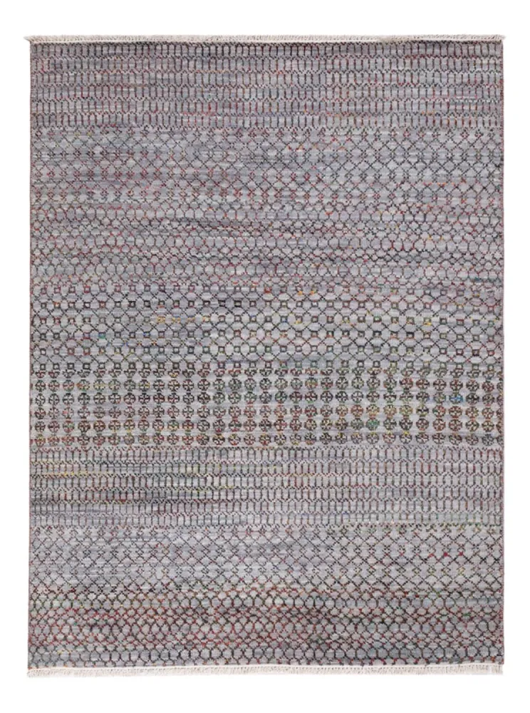 Designer Teppich - 195 x 150 cm - dunkelblau