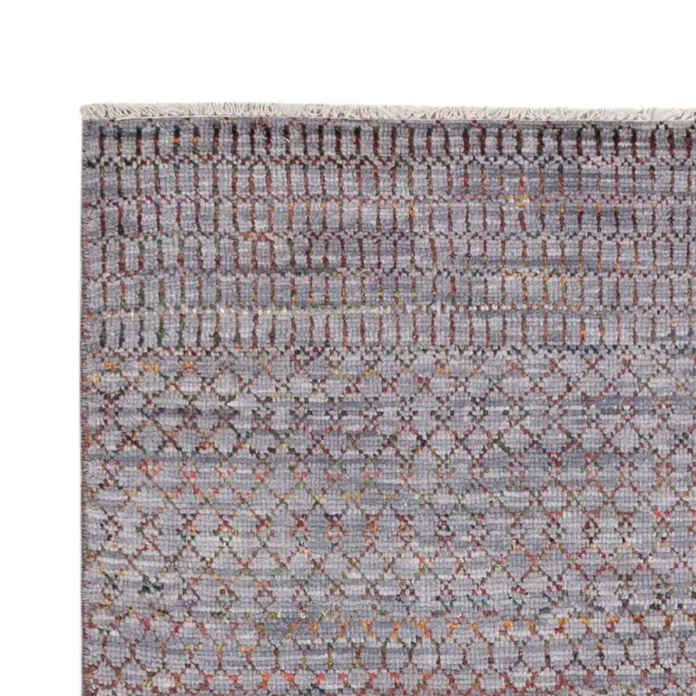 Designer Teppich - 200 x 150 cm - dunkelblau
