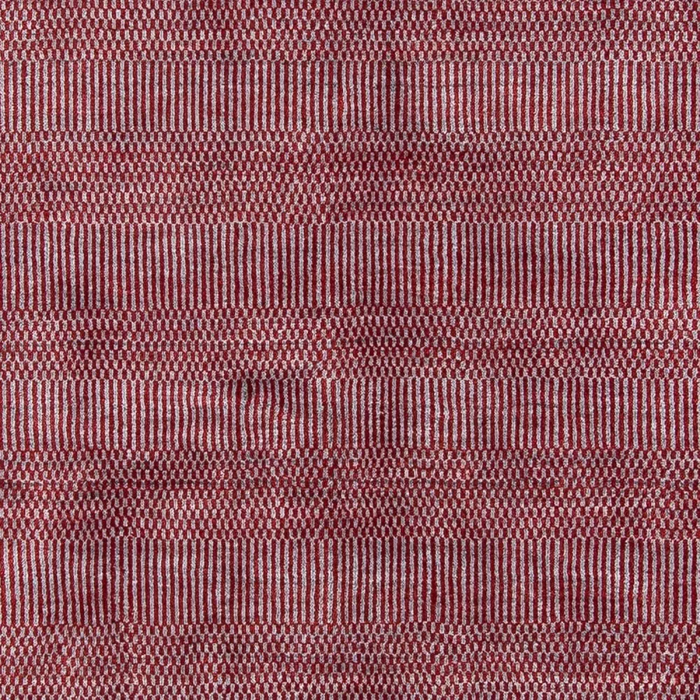 Designer Teppich 201 x 142 cm - rot