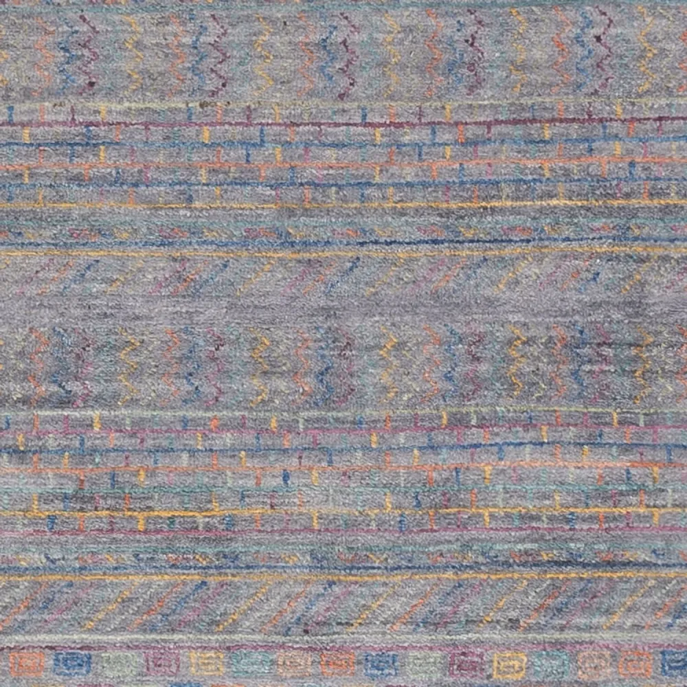 Designer Teppich - 205 x 152 cm - dunkelblau