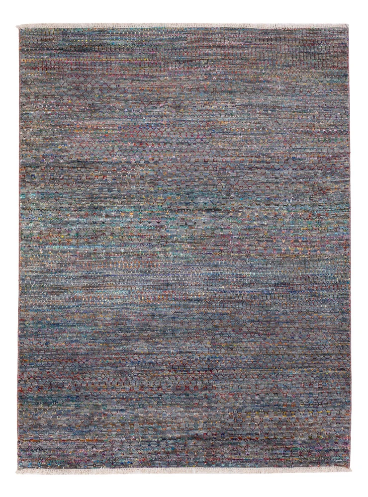 Designer Teppich - 223 x 170 cm - mehrfarbig