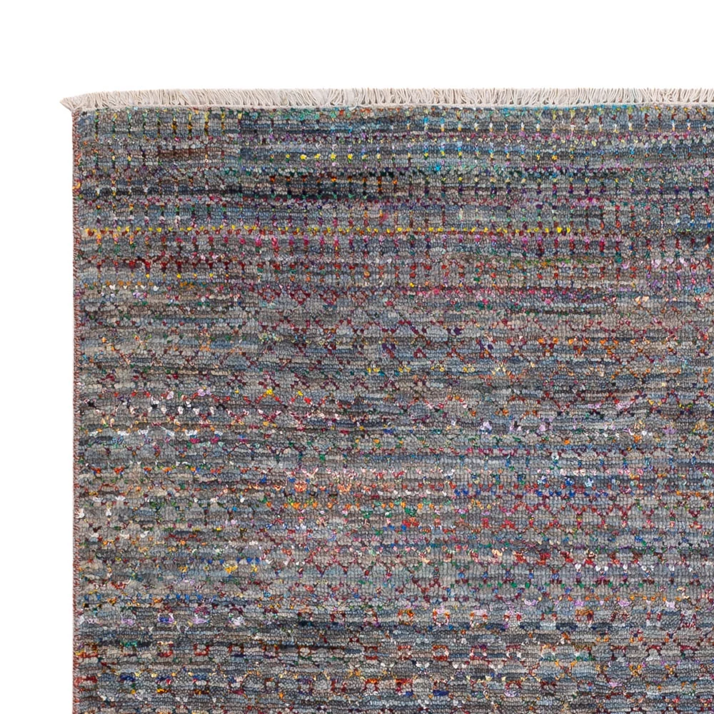 Designer Teppich - 223 x 170 cm - mehrfarbig