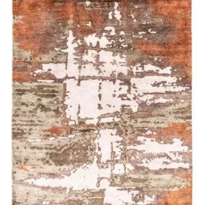Designer Teppich 236 x 171 cm - mehrfarbig