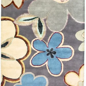 Designer Teppich 237 x 150 cm Teppich Wohnzimmer