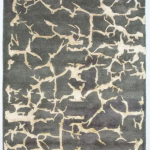 Designer Teppich 241 x 154 cm Wohnzimmer Teppich