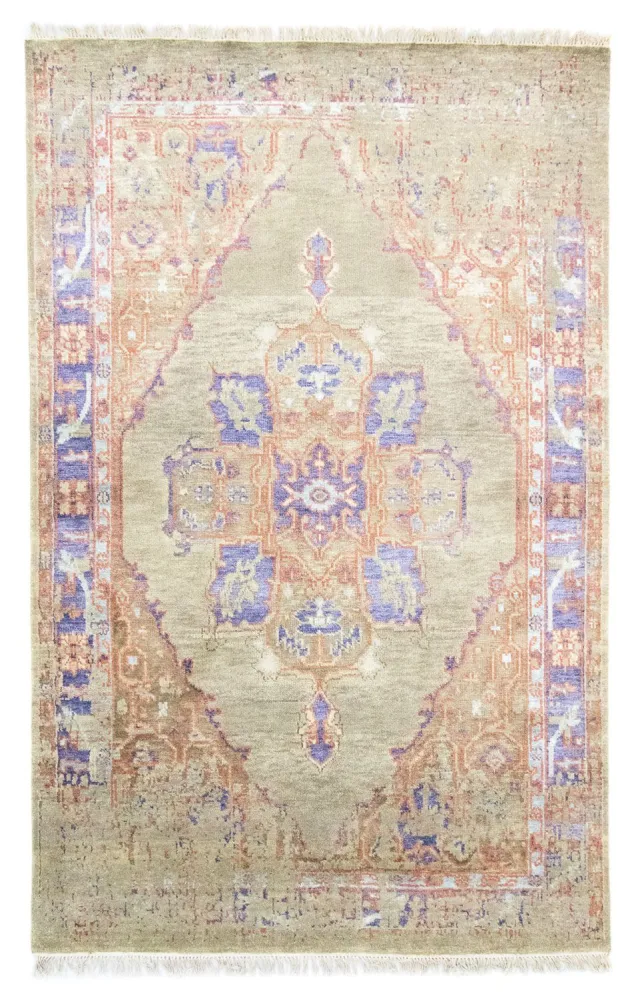 Designer Teppich 243 x 166 cm Wohnzimmer Teppich
