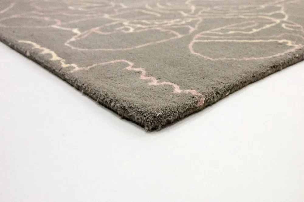 Designer Teppich 244 x 152 cm Teppich Wohnzimmer