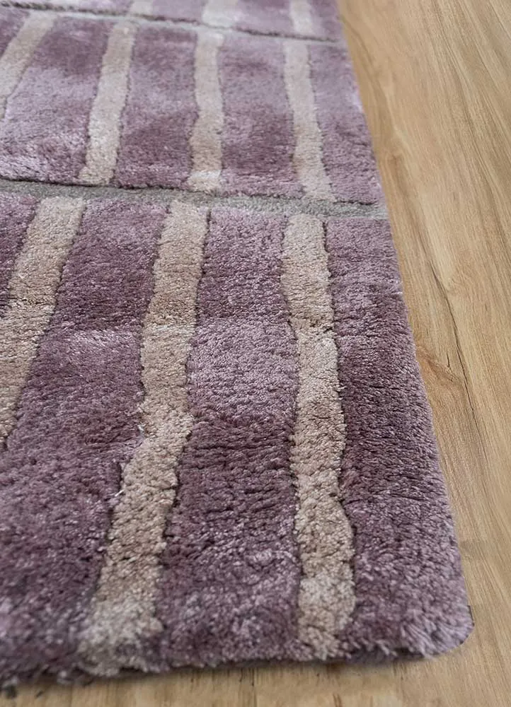 Designer Teppich - 270 x 180 cm - lila