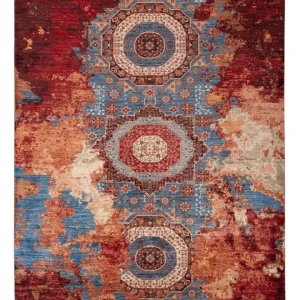 Designer Teppich - 291 x 207 cm - mehrfarbig
