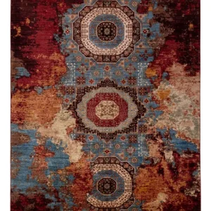 Designer Teppich - 292 x 205 cm - mehrfarbig