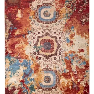 Designer Teppich - 294 x 204 cm - mehrfarbig