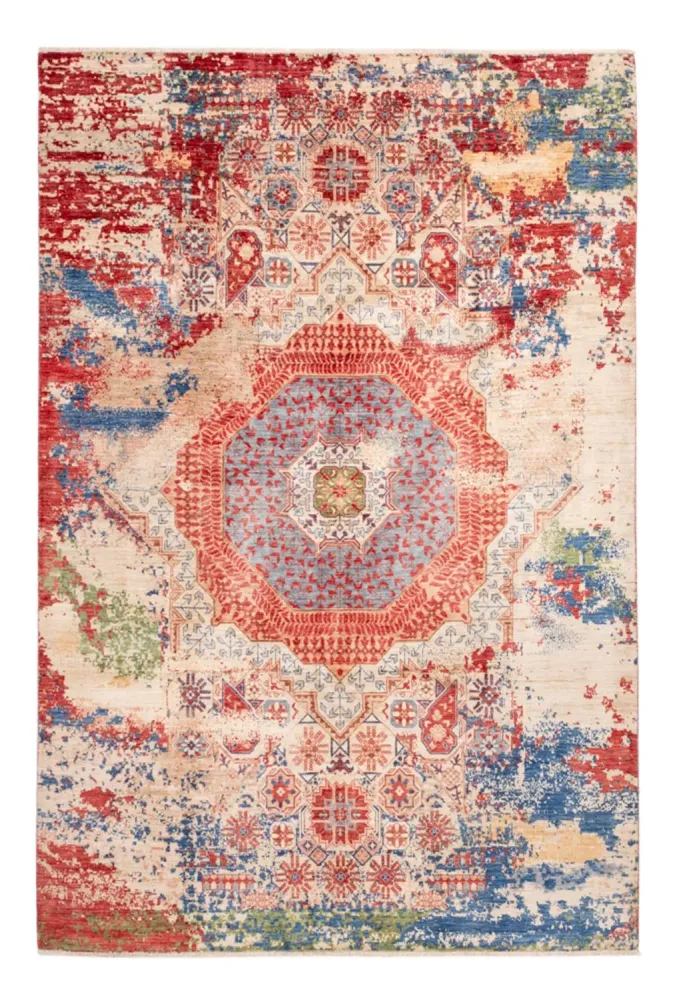 Designer Teppich - 298 x 200 cm - mehrfarbig