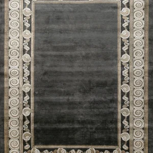 Designer Teppich - 300 x 200 cm - anthrazit