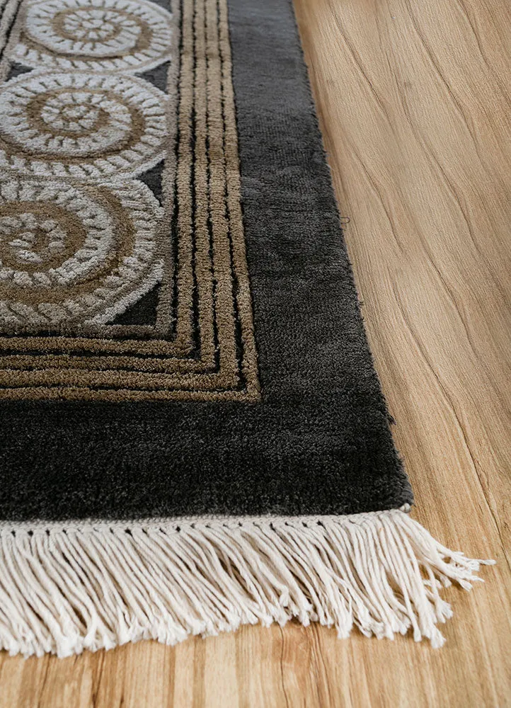 Designer Teppich - 300 x 200 cm - anthrazit