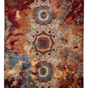 Designer Teppich - 302 x 239 cm - mehrfarbig