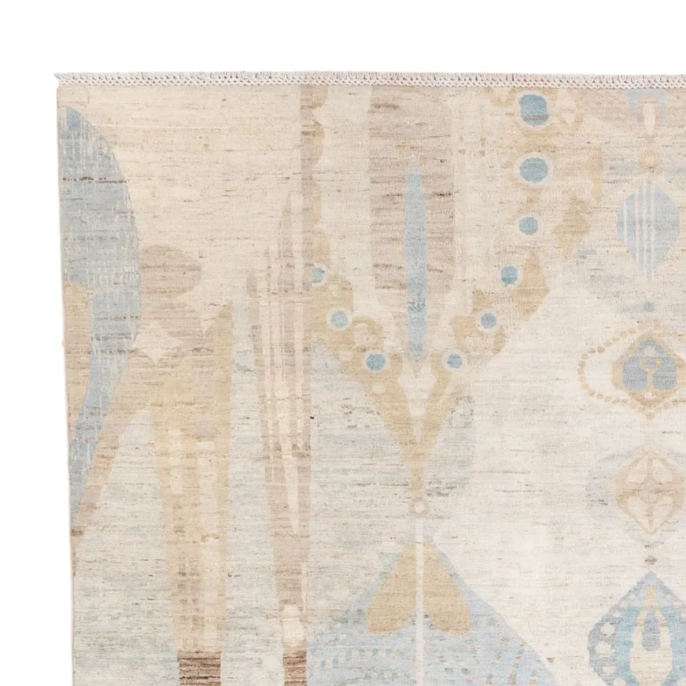 Designer Teppich - 305 x 246 cm - beige