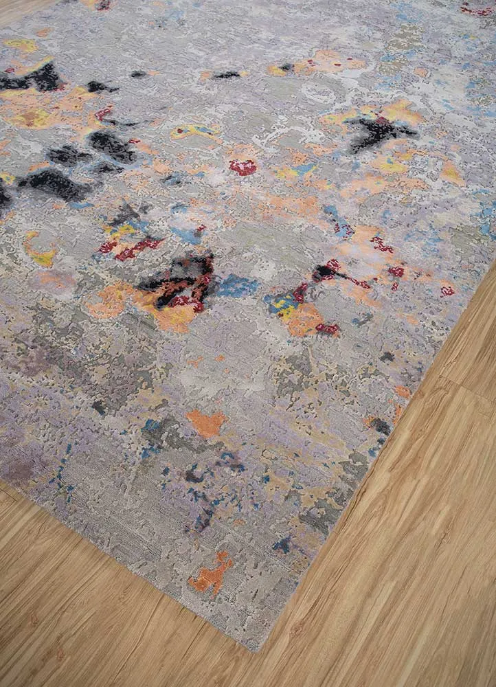 Designer Teppich - 335 x 240 cm - mehrfarbig