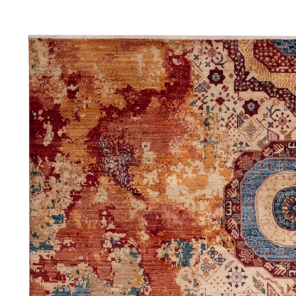 Designer Teppich - 335 x 246 cm - mehrfarbig