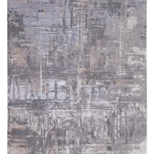 Designer Teppich - 353 x 250 cm - hellgrau