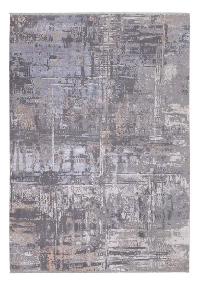 Designer Teppich - 353 x 250 cm - hellgrau