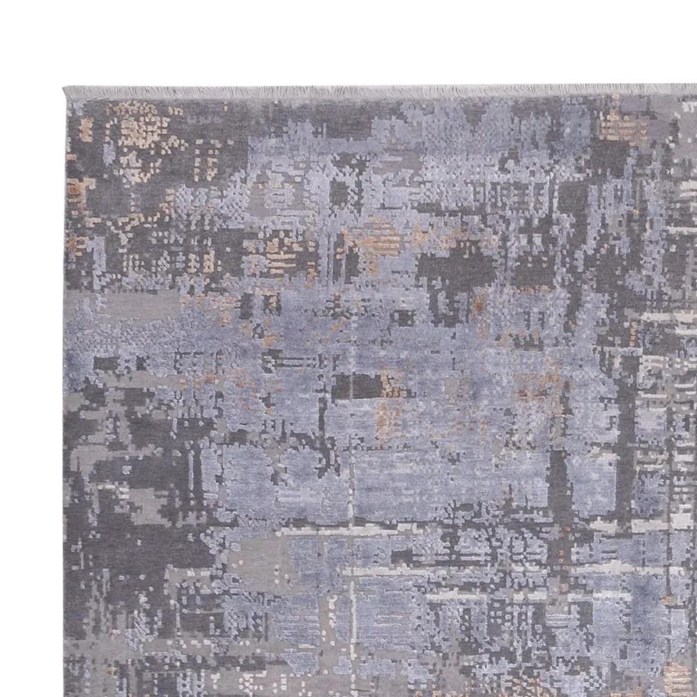 Designer Teppich - 353 x 250 cm - hellgrau