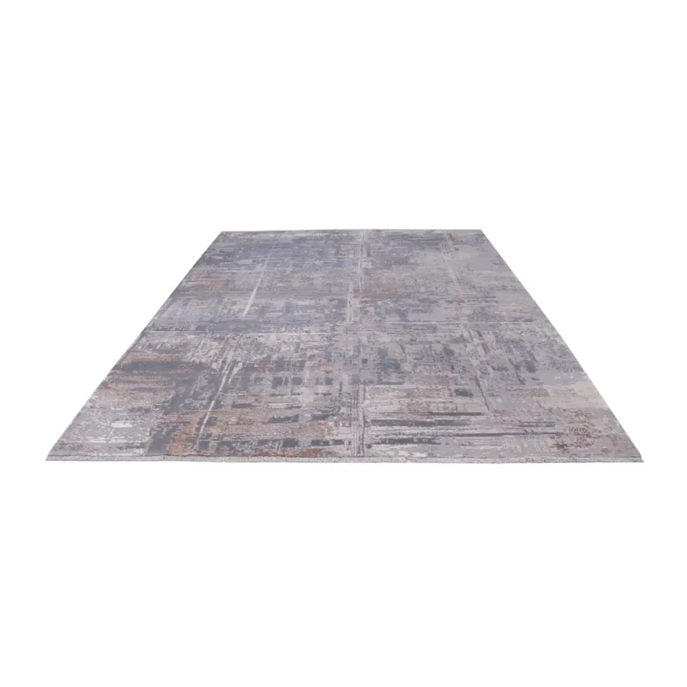 Designer Teppich - 353 x 250 cm - hellgrau