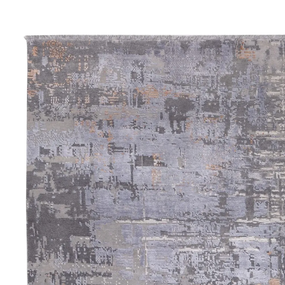 Designer Teppich - 359 x 255 cm - hellgrau