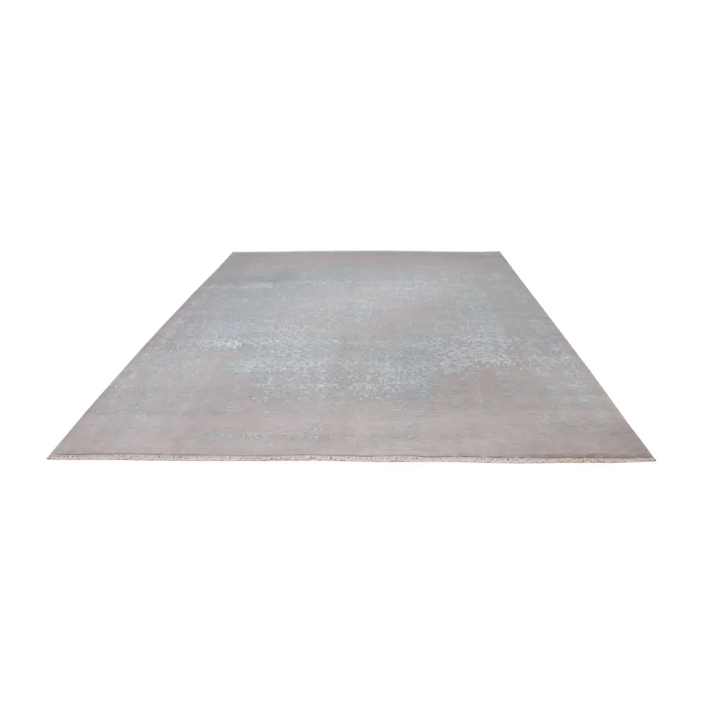 Designer Teppich - 367 x 275 cm - hellblau