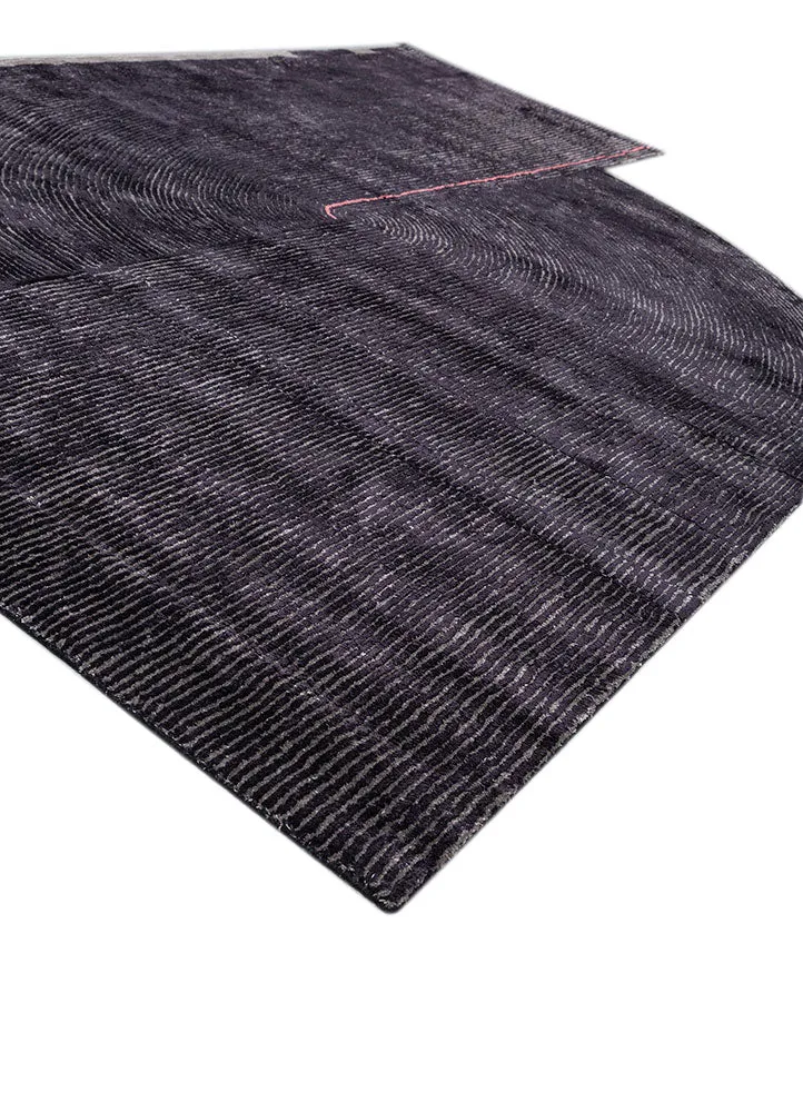 Designer Teppich sonderform - 330 x 240 cm - anthrazit