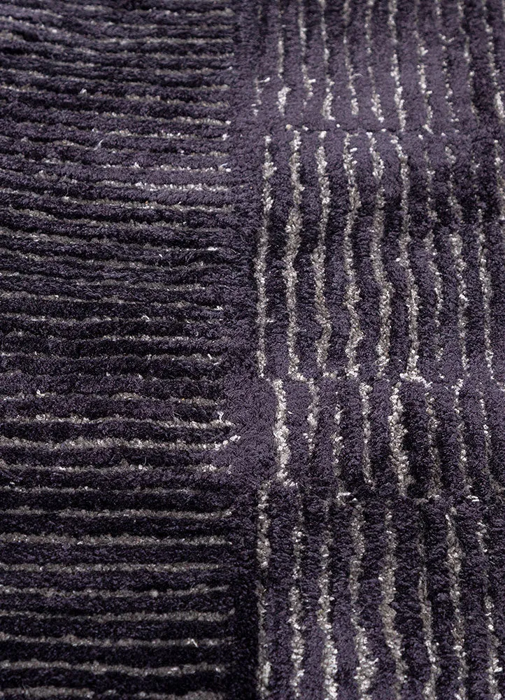 Designer Teppich sonderform - 330 x 240 cm - anthrazit