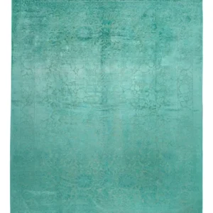 Designer Teppich - Vintage / Colored - 428 x 311 cm - grün