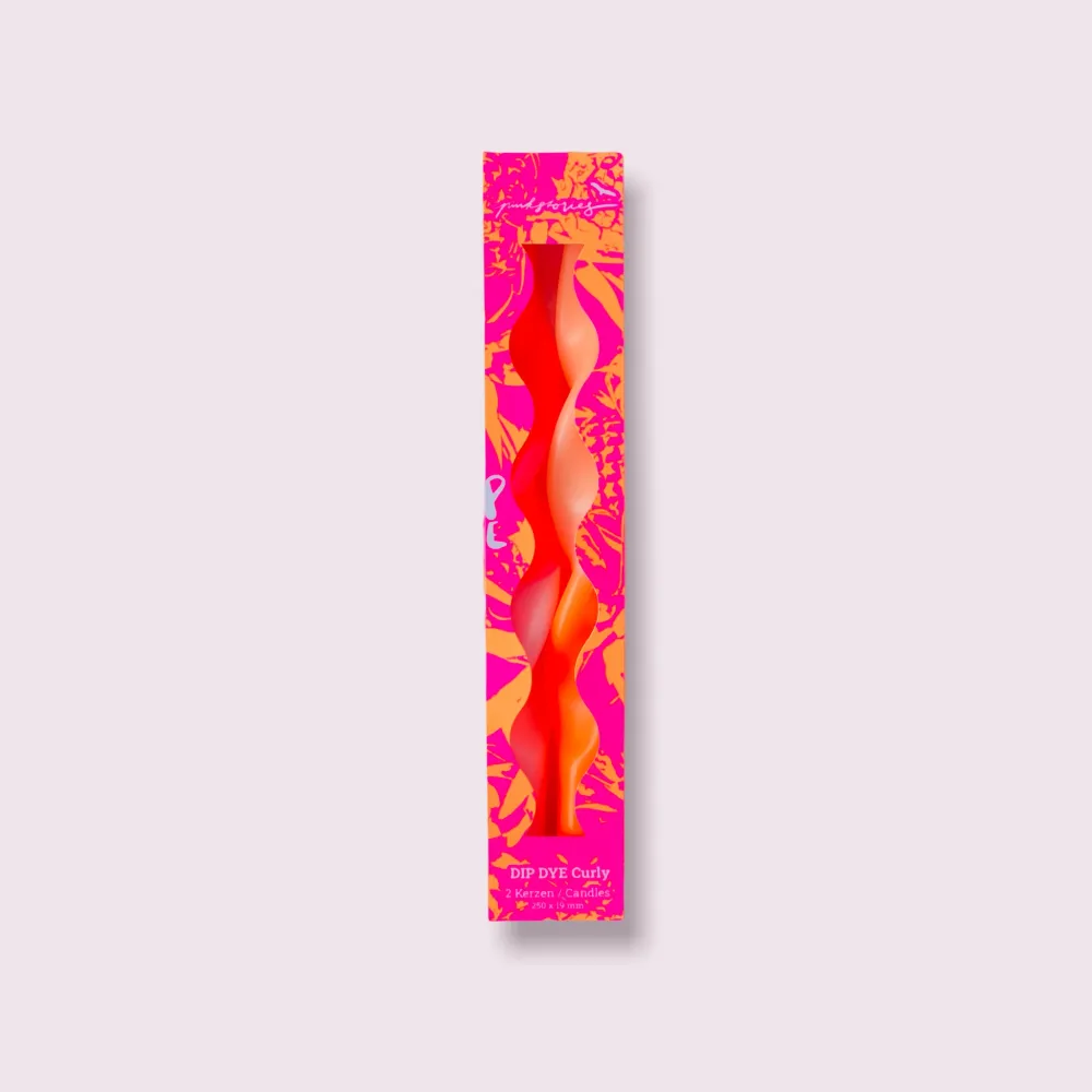 Dip Dye Curly / Miami Edition / rosa