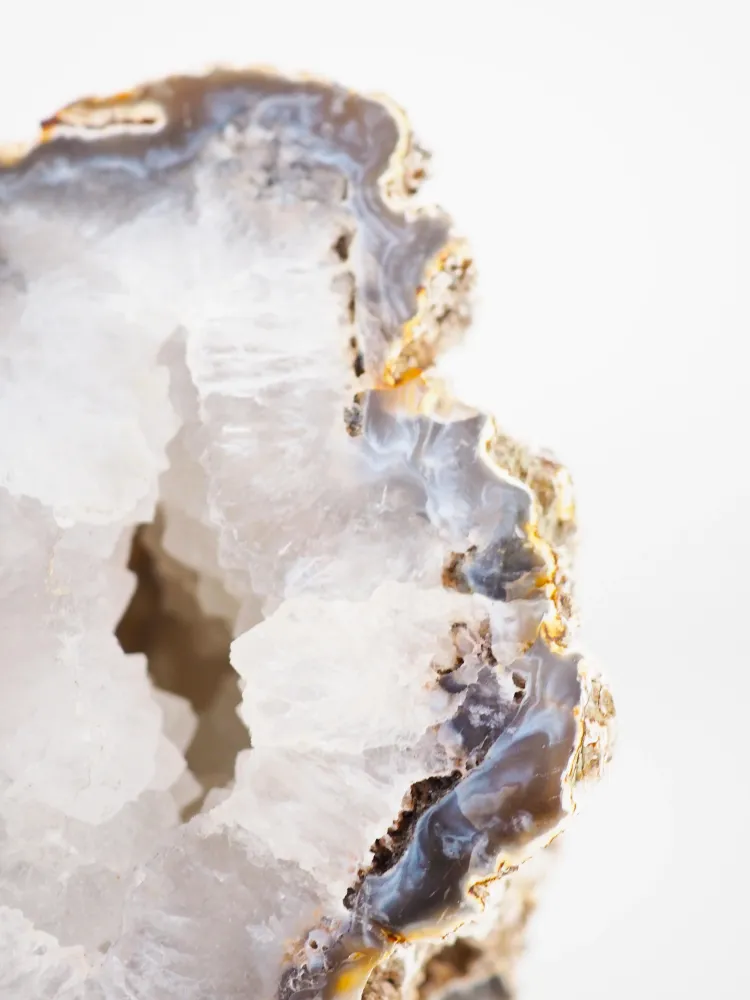 Druzy Achat Freiform ca, 8.5 cm - aus Brasilien