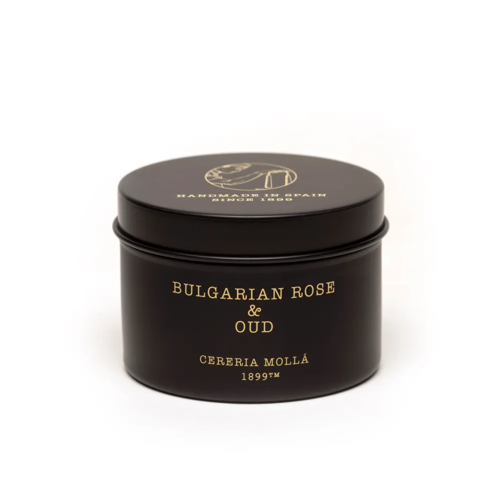 Duftkerze Metalldose - Bulgarian Rose & Oud