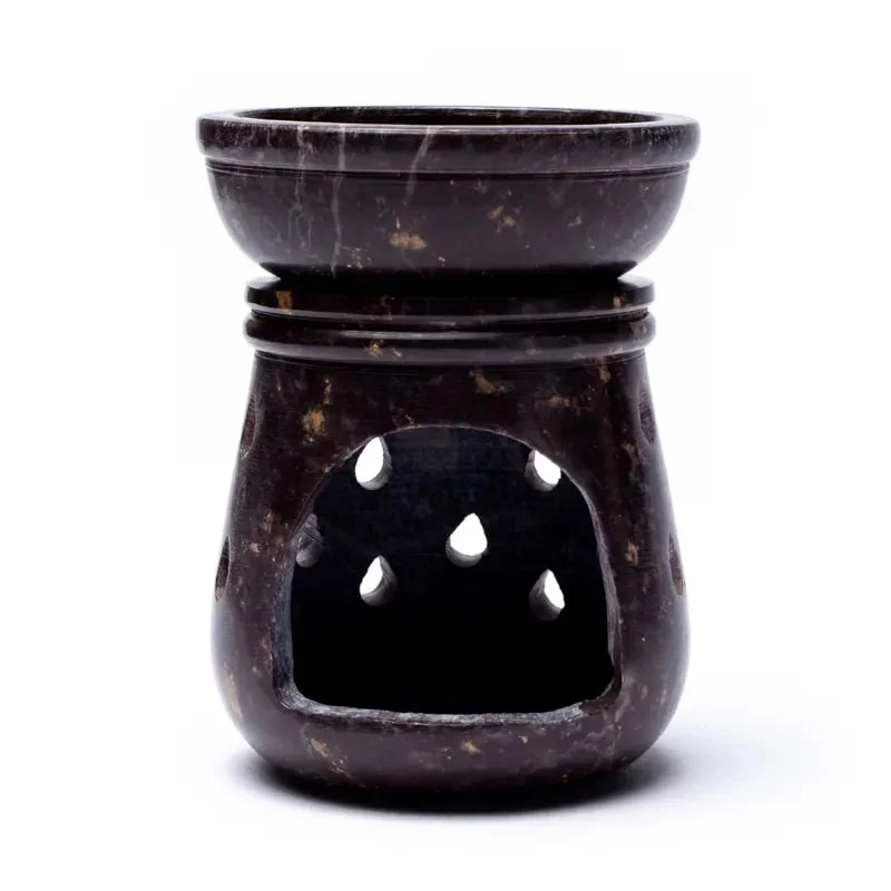 Duftlampe Tropfen – Speckstein – Abnehmbarer Oberteil