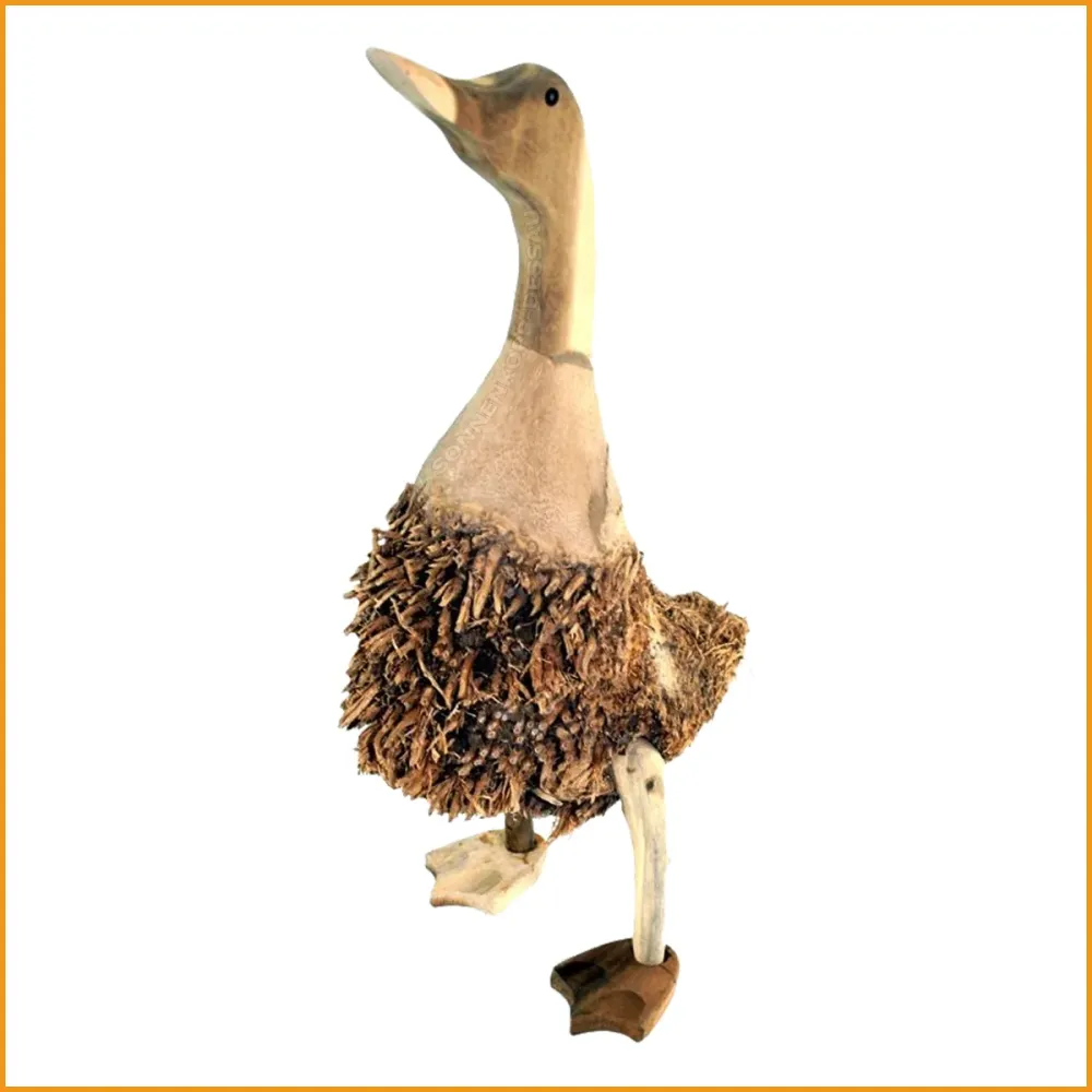 ENTE aus Bambuswurzel & Holz - 2. Wahl - 50% RABATT