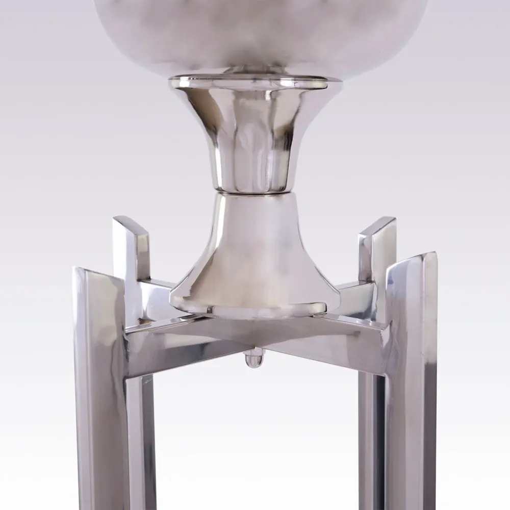 Decorative vase EvolutionHome Amelia nickel