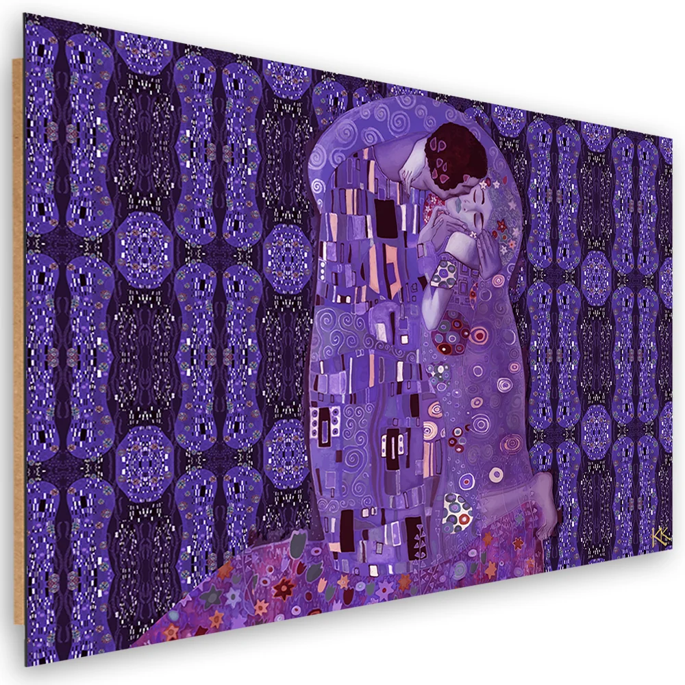 Art-déco-Paneldruck, Abstraktes Motiv: Die Frau der Erfüllung 60x40 Feeby