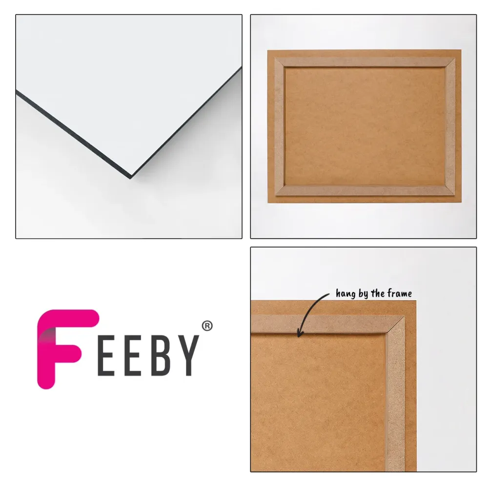 Deco-Panel-Druck, Neon Lion Coloured 60x40 Feeby