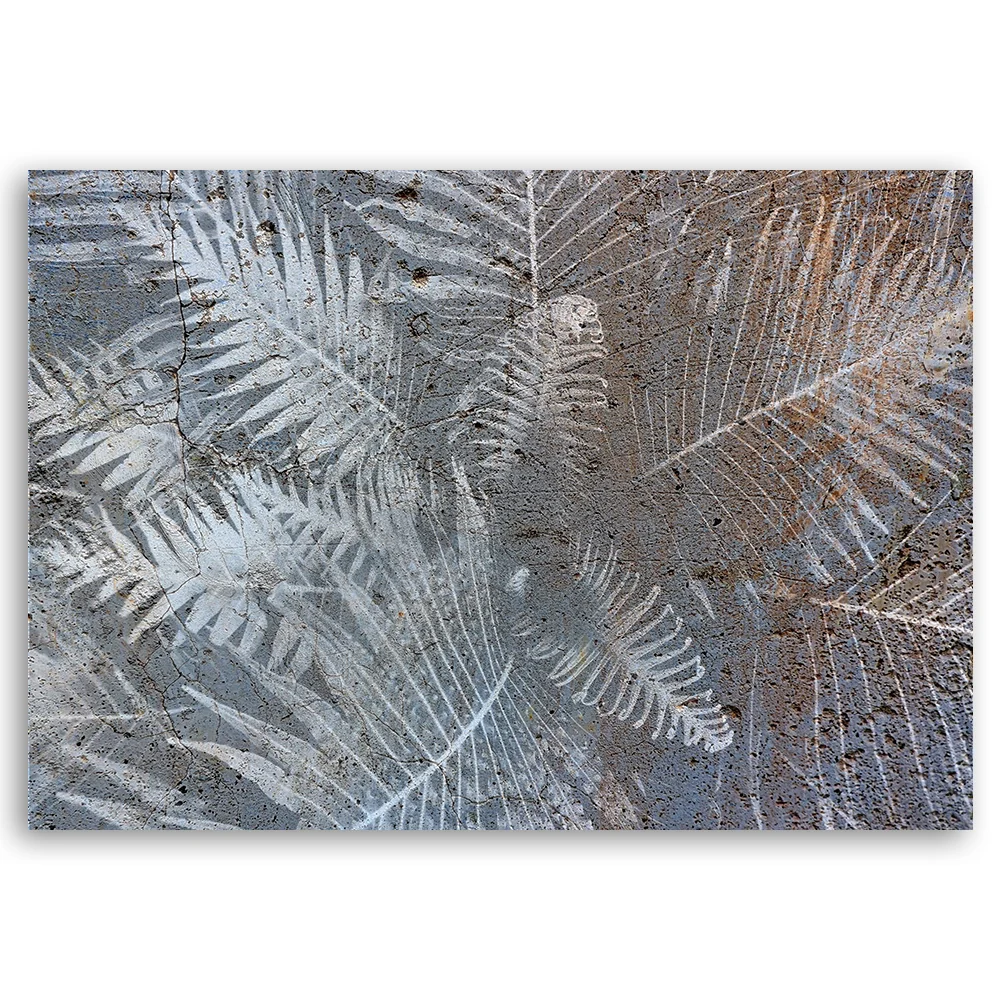 Dekorativer Paneeldruck, Farnblätter 60x40 Feeby