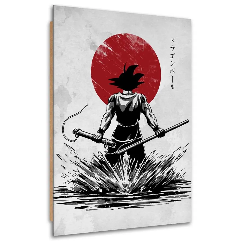 Dekorativer Wanddruck, Anime-Held 70x100 Feeby