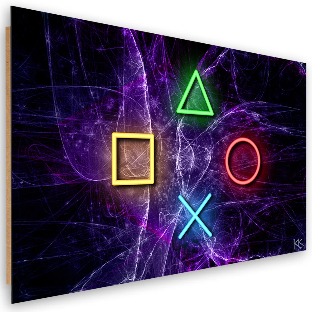Dekorplattendruck, Tasten für den Controller 60x40 Feeby