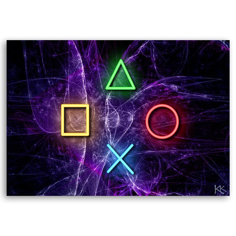 Dekorplattendruck, Tasten für den Controller 60x40 Feeby