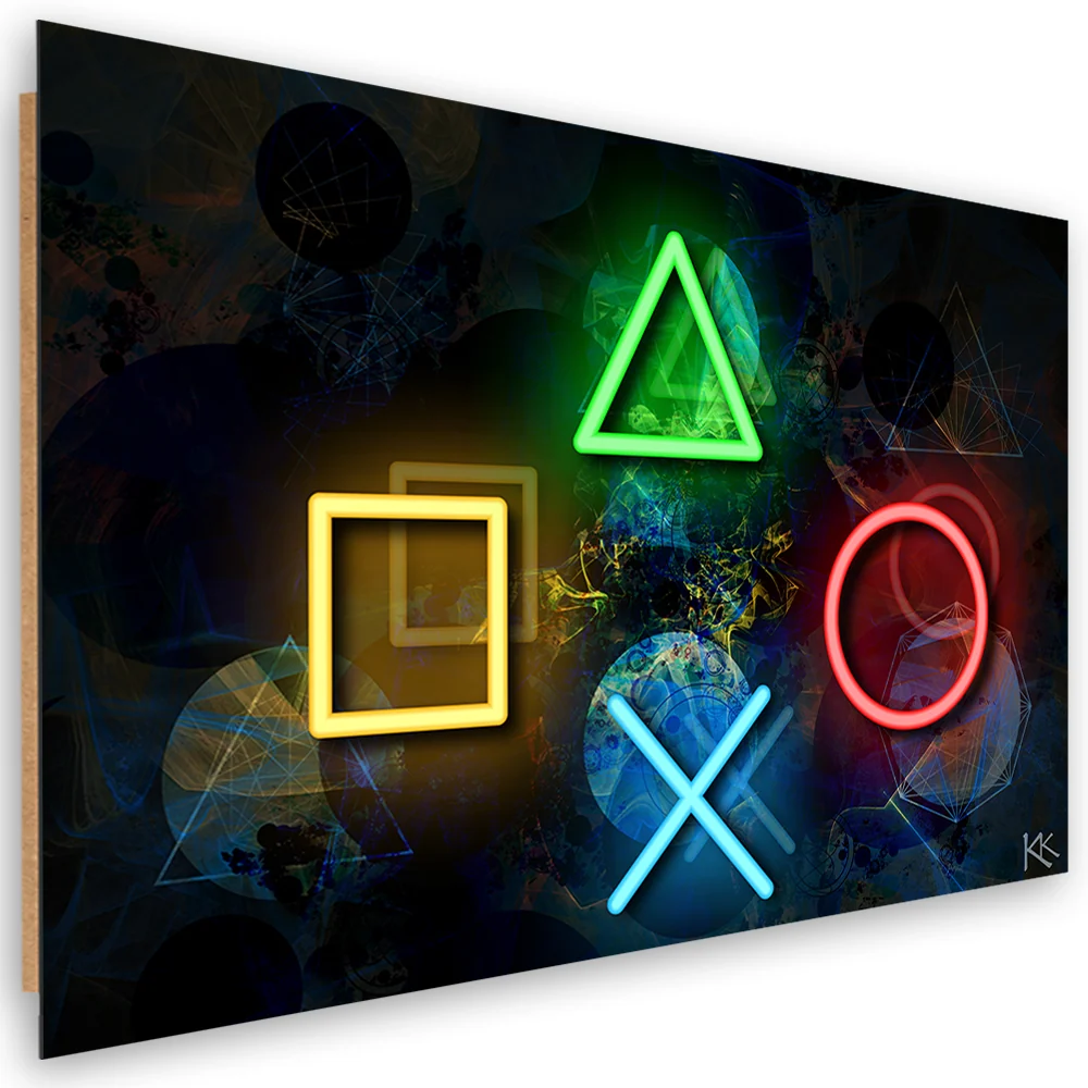 Dekorplattendruck, Tasten für den Controller 60x40 Feeby