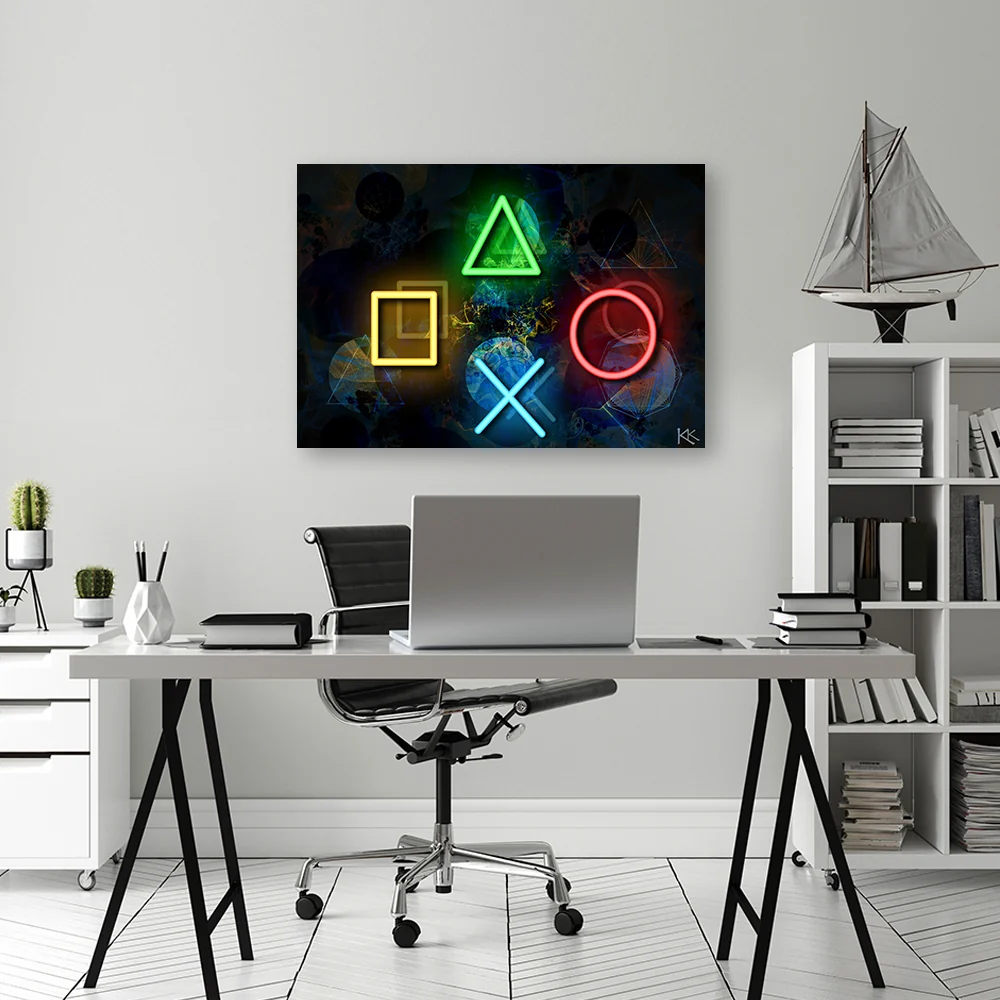 Dekorplattendruck, Tasten für den Controller 60x40 Feeby