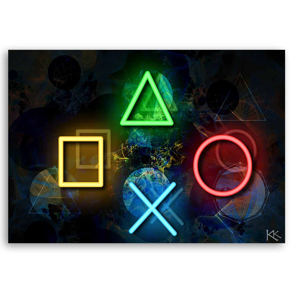Dekorplattendruck, Tasten für den Controller 60x40 Feeby