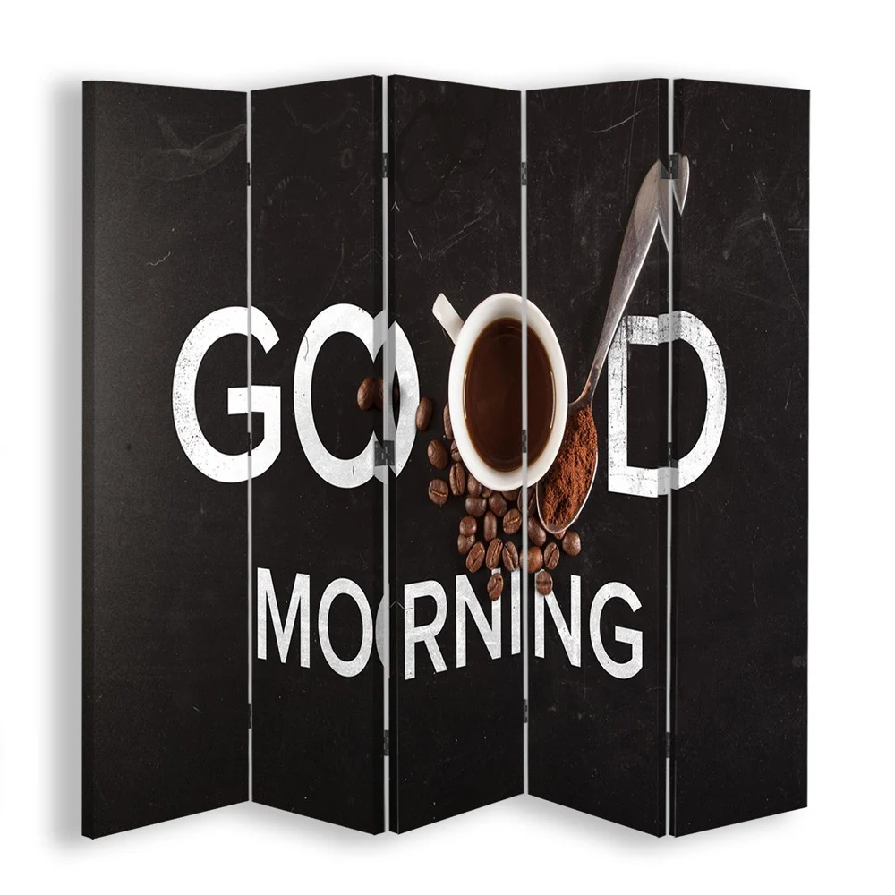 Doppelseitiger Raumteiler, Guten Morgen Feeby