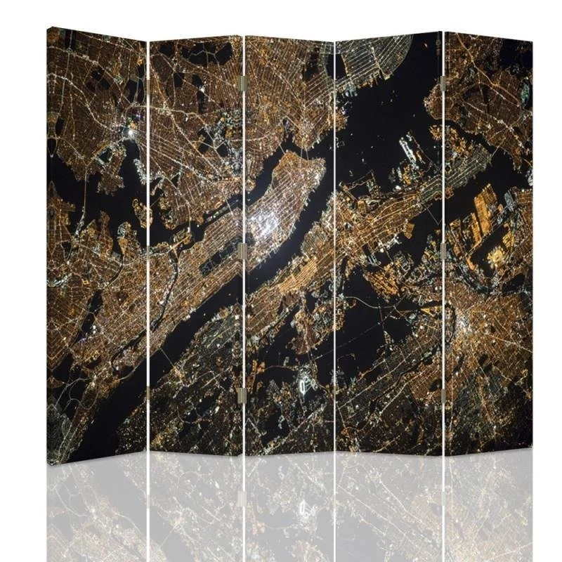 Doppelseitiger Raumteiler, Satellitenfoto Feeby